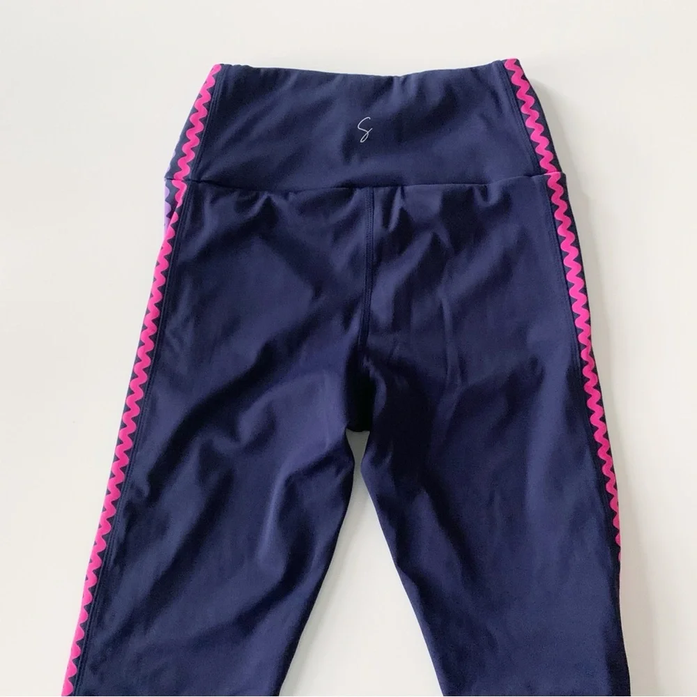 SSYS Ric Rac Inset Compression Leggings - Picture 5 of 8